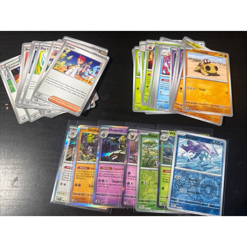 3/$30 Pokemon TCG Lot Of 50 Prismatic Evolutions No Duplicates